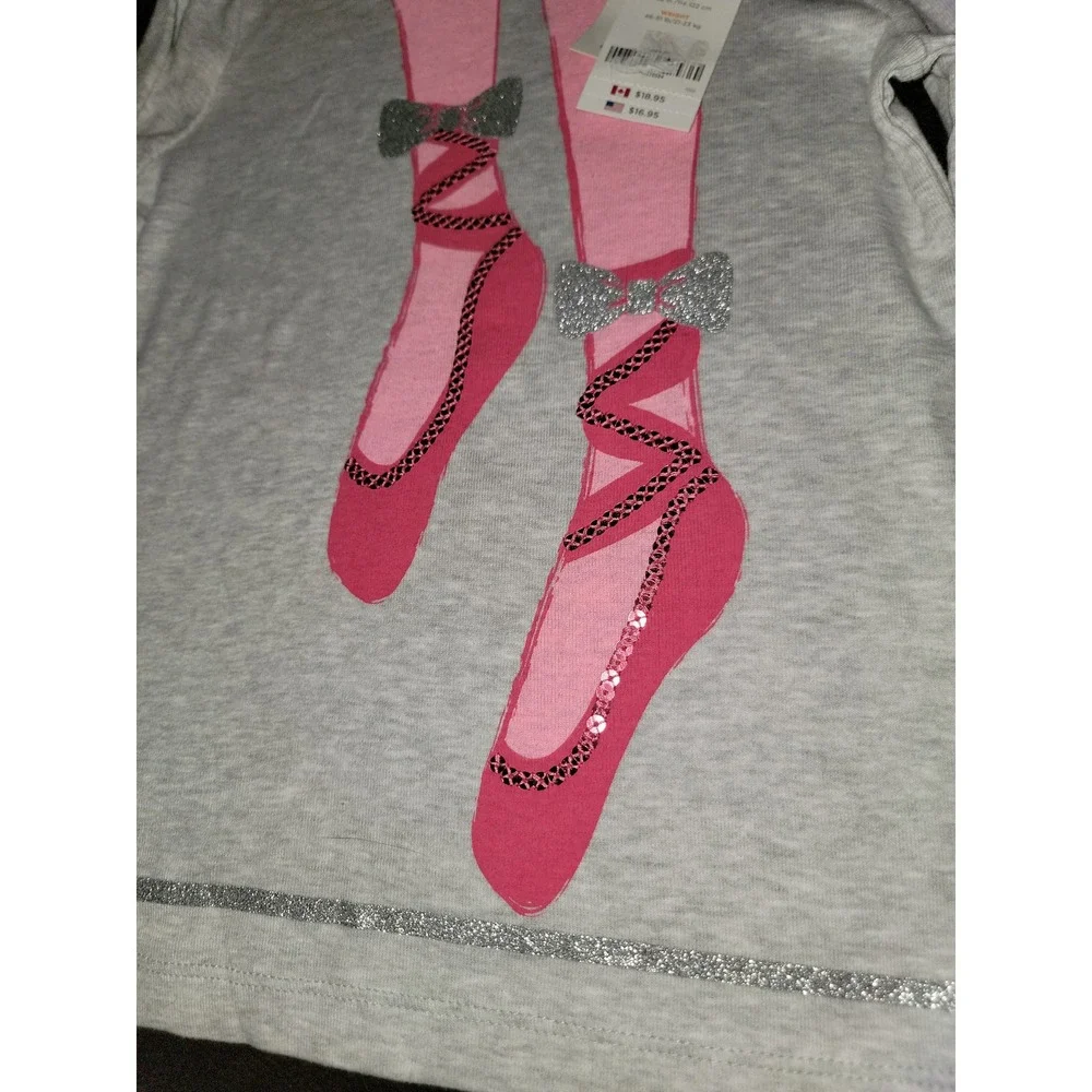 Gymboree wild for‎ horses ballet shoes top size 6 nwt